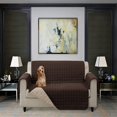 thumbnail image 1 of 2024 Pet Products Furniture Cover  Reversible Protector for Dogs & Cats  Chair  Navy/Gray, 1 of 5
