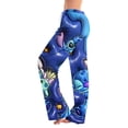 thumbnail image 2 of Pantalon de Pyjama Bleu Foncé Bas de Pyjama Doux Pantalon de Détente Ample Décontracté m, 2 of 5