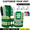 Green A, variant on (1Pack 4XL Black)Custom Logo Safety Vest, Hi-Vis Reflective Work Vest with Pockets, Personalized High Visibility Vest Black