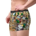 thumbnail image 2 of Gukieu Mallard Ducks Print Men's Boxer Briefs, High Elastic Moisture Wicking Boxer Briefs Underwear-Medium, 2 of 5