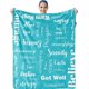 thumbnail image 1 of LHSHID Best Friend Blanket for Women Best Friend Blanket Gift for Girls Unique Friendship Blanket for Her Happy Birthday Throw Blankets Gift for Besties Friend Soul Sister BFF Gray 60x80in, 1 of 6
