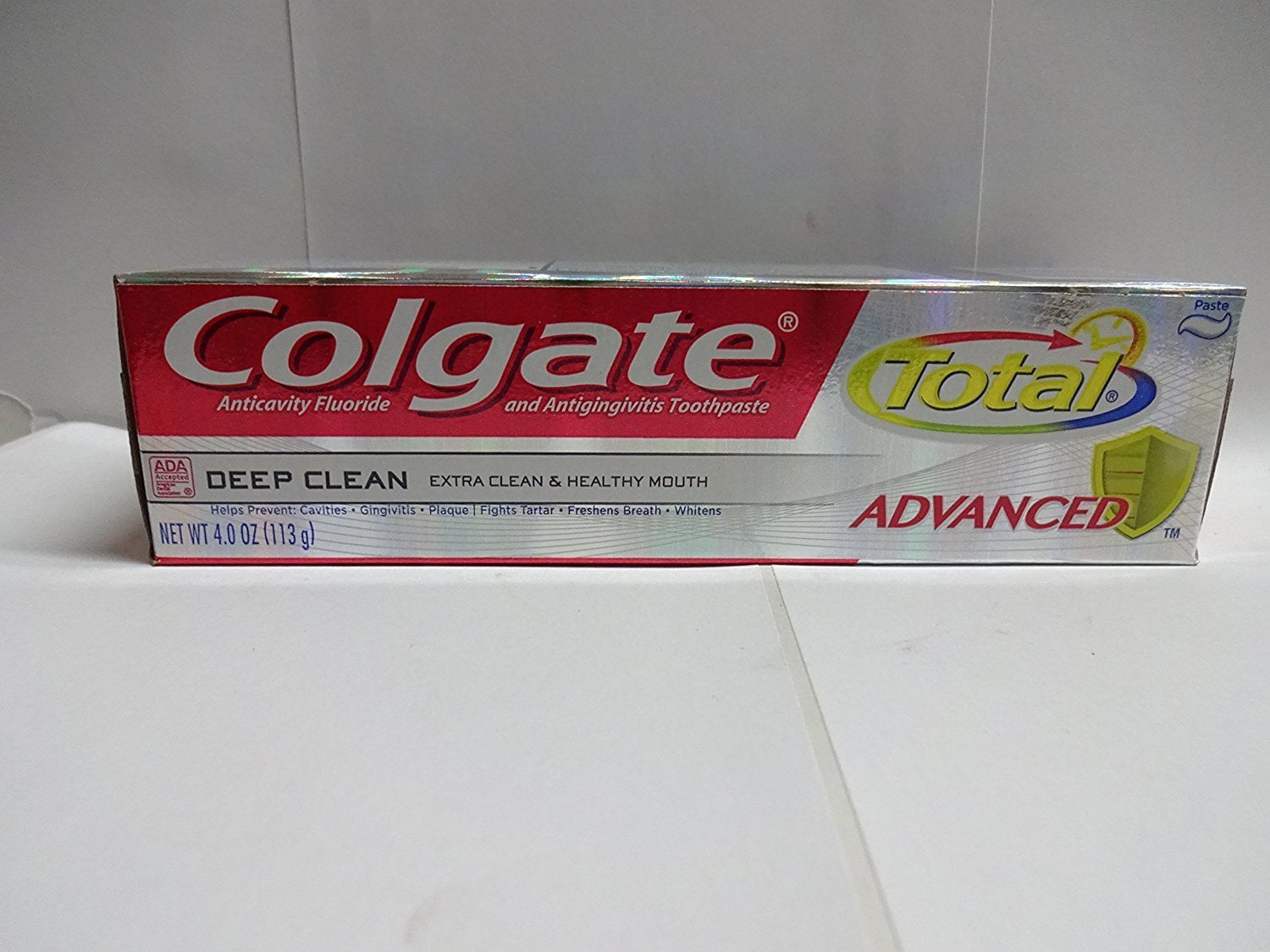 Colgate Total Advanced Deep Clean Toothpaste 4 oz