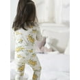 thumbnail image 3 of Gerber Baby & Toddler Neutral Snug Fit Footed Cotton Pajamas, 4-Pack, Sizes 0/3 Months-5T, 3 of 6