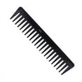 thumbnail image 3 of Peine desenredante de dientes anchos de 3 piezas, peine desenredante, peine de fibra de carbono, peine de corte, peine antiestático, resistente al calor, para mujeres, cabello largo, liso y rizado,, 3 of 5