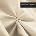 thumbnail image 5 of Nestl 14" Tailored Pinch Pleated Bed Skirt - Hotel Luxury Double Brushed Microfiber Pintuck Decorative Dust Ruffle, King, Beige Cream, 5 of 9