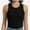 Black, variant on Women Tank Tops Summer Sleeveless Basic Cami Top Shirt Slim Racerback Blouses