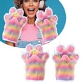 thumbnail image 1 of BotaniNest Animal For Costume Dress Up Soft Furry Animal Hand For Halloween Party And Cosplay, 1 of 6