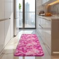 thumbnail image 4 of Pink Breast Cancer Kitchen Rug Mat,Kitchen Runner Rugs Non Skid Washable,Decorative Kitchen Floor Mats for Kitchen,Sink,Laundry,17"x47.2", 4 of 7