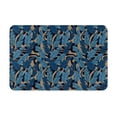 thumbnail image 2 of Uemuo Blue Leaves A Printed Door Mat Indoor Doormat 16"x24",Front Back Door Mats Non Slip Entrance Rugs,Inside Doormats for Entryway, 2 of 9