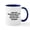 White/Navy Inside, variant on CafePress - Still Talking Mug - 11 oz Ceramic Mug - Novelty Coffee Tea Cup