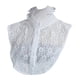 thumbnail image 2 of Cuello falso mujer falso falso cuello mitad top elegante ropa de ropa blusa media camisa, 2 of 10