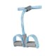 thumbnail image 5 of Banda elástica de resistencia con pedales para abdominales y estiramientos, cuerda para ejercicios de fitness con diseño de 4 tubos Gris azul, 5 of 9