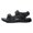 Black, variant on Men's Summer Wading Beach Shoes Skeleton Mesh Breathable Casual Slip On Lightweight Walking Sandals Comfortable Cushioned Insole Black