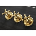 thumbnail image 3 of Kingston Brass KB237AX Victorian Tub and Shower Faucet, Brushed Brass, 3 of 6