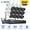 12 Cams, variant on ANNKE Outdoor Bullet Cameras System, Expandable 16CH 4K NVR with 8 Cam 3MP, 4TB HDD, Wireless WiFi Cameras,100ft Night Vision, 2-Way Audio, Dual-Band WiFi, Human Detection, Remote Access, IP66-rated