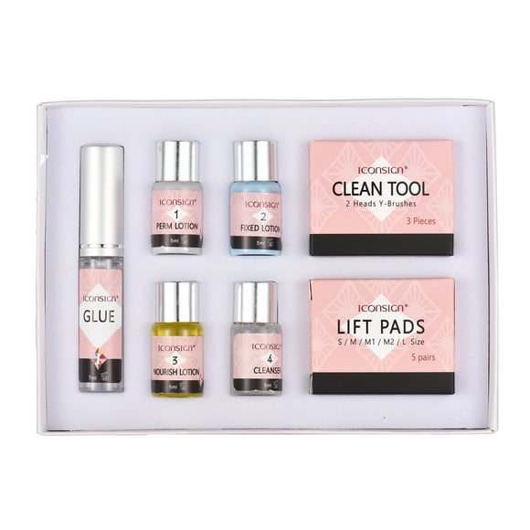 ICONSICN LASHLIFT Lash Lift Kit Eyelash Perm Kit Lash Curling Eyelash Extensions Professional Semi-Permanent Curling
