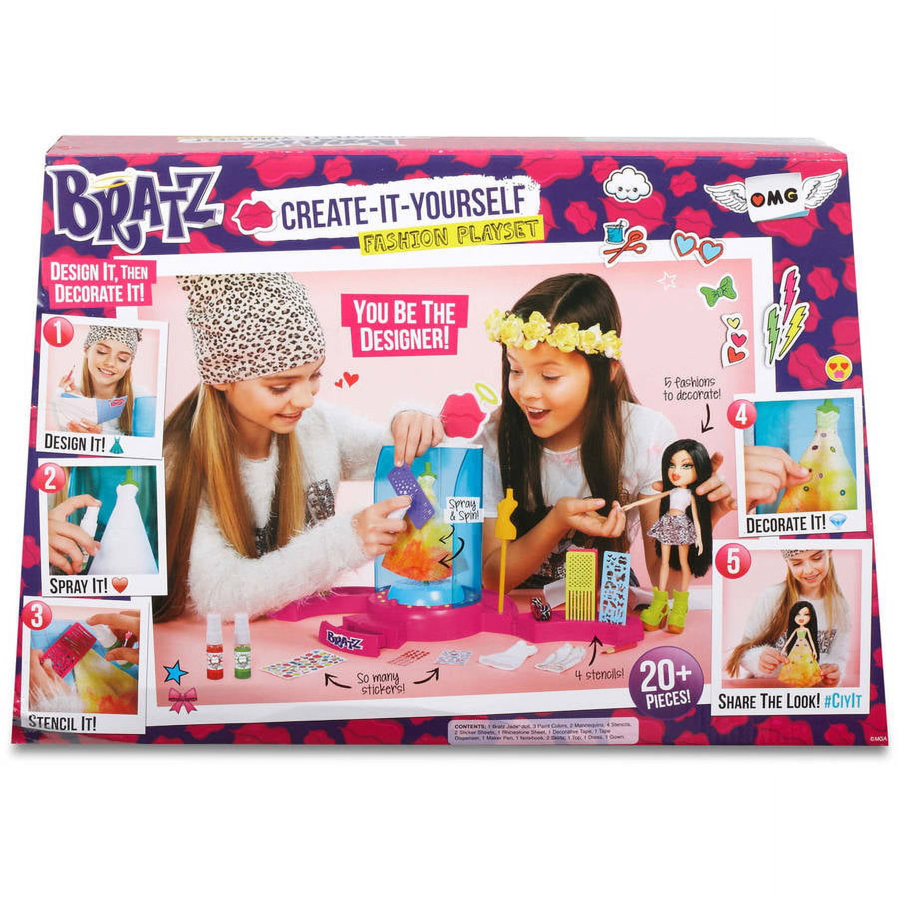 bratz doll create it yourself