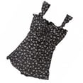 thumbnail image 3 of KAKOWELY Traje de baño floral de una pieza para mujer, elegante vestido de baño sin espalda, 3 of 5