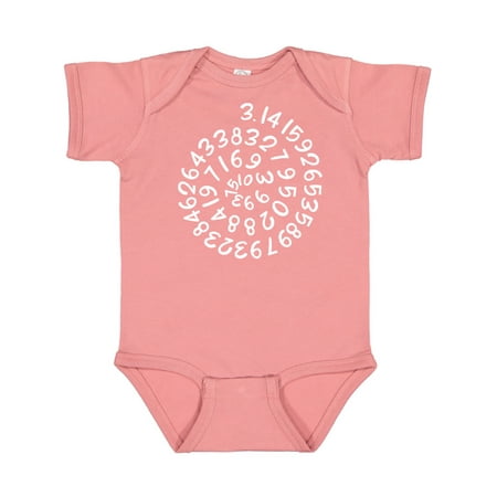 

Inktastic Pi Day Pi Numerals in Spiral Gift Baby Boy or Baby Girl Bodysuit