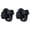 Black, variant on CSSJKYJ Wood Knot Chain Link Decor - 3 Link Boho Wooden Hand Carved Decorative Wooden Links Knots for Coffee Table Entryway Modern Farmhouse Shelf Decoration (Black)