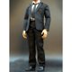 thumbnail image 1 of Traje de figura de acción CUTICAT 1/6 negro para Hombre Juguetes Calientes, 1 of 8