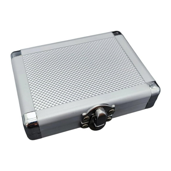 JWQFBC Mini Briefcase Tool Box Hard Case Lightweight Handheld Carrying Box Multipurpose