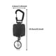 thumbnail image 5 of Llavero retráctil con correa para teléfono, resistente, con mosquetón para credencial deportivo. Estilo C, 5 of 7