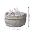 thumbnail image 2 of VERDANVERSE Decorative Pots For Plants Indoor Windowsill Ornament Gardening present 4Pcs 7.07X7.07X6.29in, 2 of 8