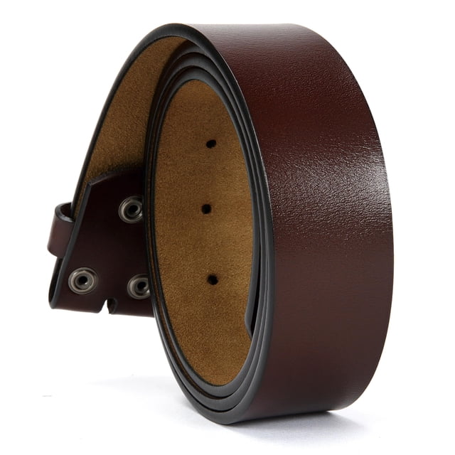Cinturón vaquero Western Belt CHAOREN de piel de grano completo para hombre de 1,5 cm