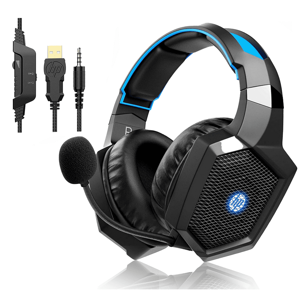 HP Wired Stereo Gaming Headset with Mic, for PS4, Xbox One, Nintendo Switch, PC, Mac, Laptop