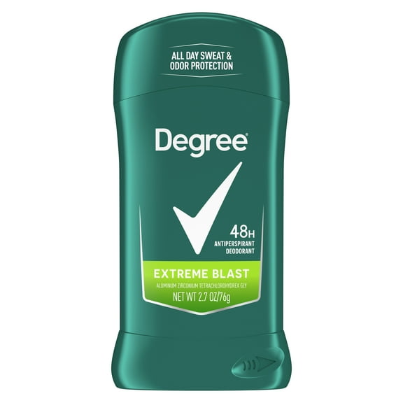 Degree Men Original Protection Antiperspirant Deodorant Stick for Men Extreme Blast Citrus Scent, 2.7 oz