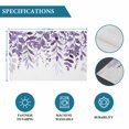 thumbnail image 6 of Purple Leaves Placemats Set of 4, Summer Botanical Placemats for Dining Table, Place Mats for Kitchen Tabletop, Waterproof Wipeable Dining Table Mats Set, 6 of 9