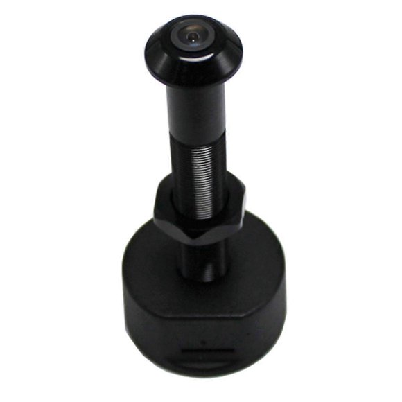 Tuya Diameter 12MM Wide Angle Fisheye Dual Frequency WiFi Door Eye Black
