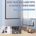thumbnail image 2 of Cable Cover Wall - Large Cord Covers for Wires on Wall, 157 Inches TV Cable Hider Wall Kit, Black, 2 of 6
