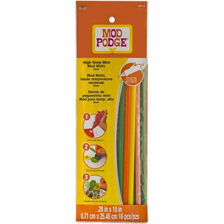 Mod Podge Mod Melts by Plaid, Neons, 16 Pieces