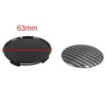 thumbnail image 3 of 4pcs Black 63mm Dia 4 Clips Wheel Tyre Center Hub Caps Cover for Cars, 3 of 3