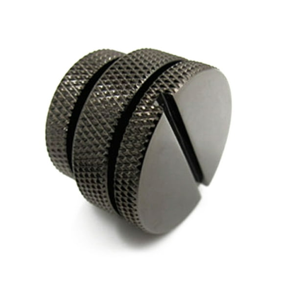 XSPC M20 to G1/4" Fillport, Black Chrome