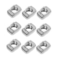 thumbnail image 3 of STRANDCHIC Automatic Locking T-Nuts Silver for Aluminum Profile System 100Pcs, 3 of 7