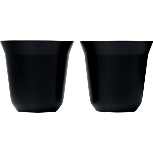 Duo Tasse à Espresso en Acier Inoxydable 80 ml (Lot de 2)