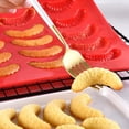 thumbnail image 5 of YiFudd Cresent Moon Silicone Chocolate Mould - Silicone Molds for Baking, Moon Ice Cube Tray Silicone Crescent Mold, Christmas Silicone Molds for Baking, Nonstick BPA Free, 5 of 5