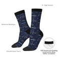 thumbnail image 4 of Bingfone Compression Socks for Women and Men Long Socks for Running Athletic Cycling Nurse- Hockey Players, 4 of 6