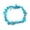 Blue, variant on Irregular Shape Stone Bracelet All-match Natural Elastic Rope Women Bracelet Hand Decor
