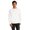 WHITE, variant on Next Level Unisex French Terry Raglan Crew - N9000