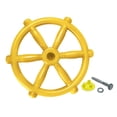 thumbnail image 4 of Accesorio de columpio con rueda de pirata, accesorio multiusos para gimnasio, volante para parque, casa del , patio trasero, casa de juegos amarillo, 4 of 8