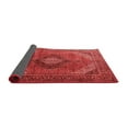 thumbnail image 2 of Ahgly Company Indoor Round Medallion Red Traditional Area Rugs, 5' Round, 2 of 4