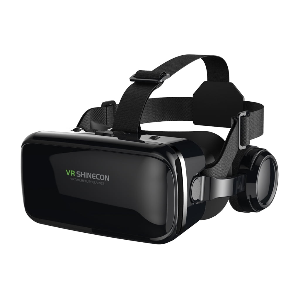 Perpetual Oswald Tegn et billede Mighty Rock VR Headset 3D Glasses Virtual Reality Headset for VR Games & 3D  Movies, Eye Care System for iPhone and Android Smartphones - Walmart.com