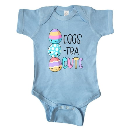 

Inktastic Eggs-tra Cute Fun Easter Eggs Gift Baby Boy or Baby Girl Bodysuit
