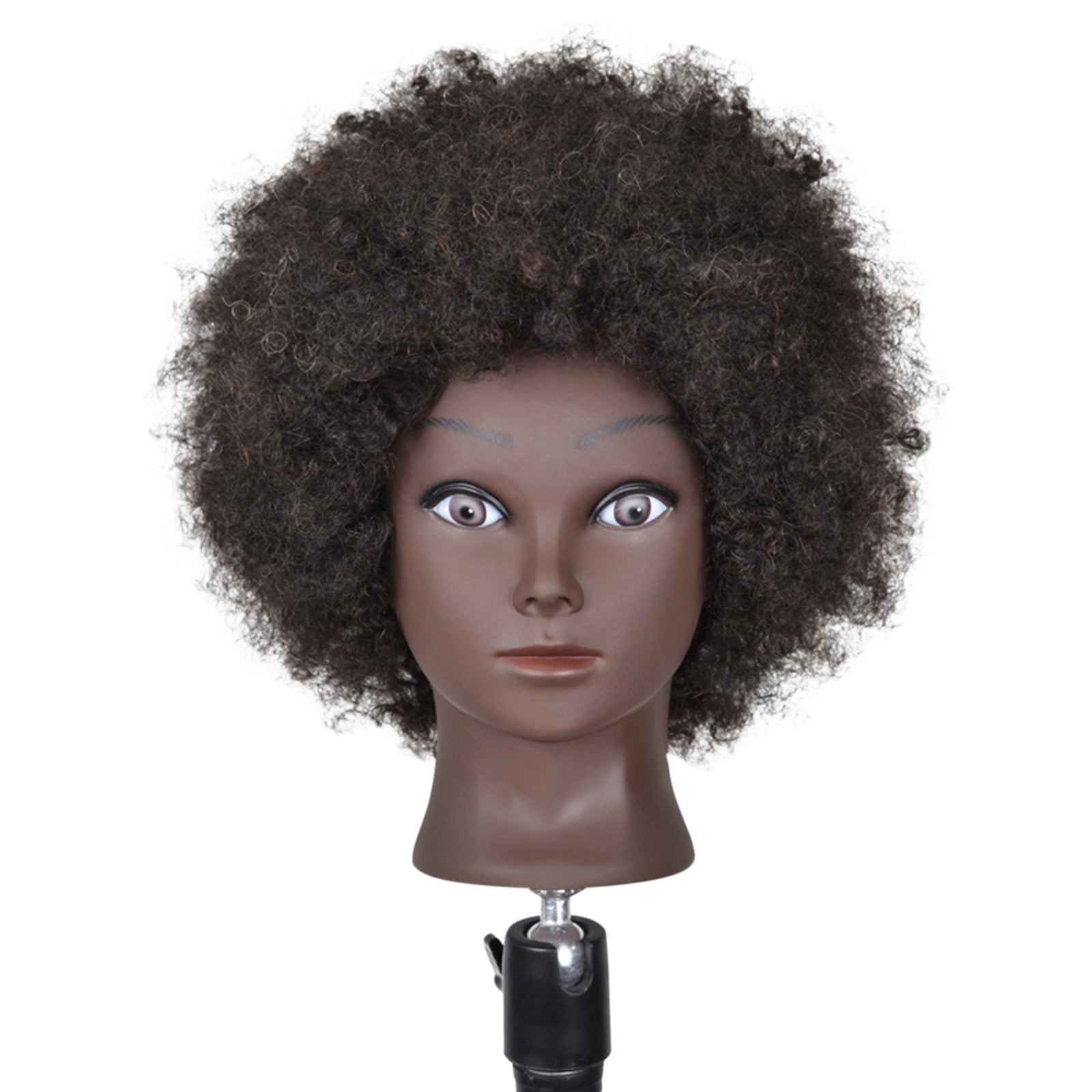 Qliuoazw Mannequin Real Hair Manikin for Styling