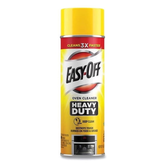 EASY-OFF Heavy Duty Oven Cleaner, Fresh Scent, Foam, 14.5 oz Aerosol Spray, Each