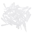 thumbnail image 1 of Uxcell 2BA Thread 1.1 inch Length Plastic Soft Dart Tips Replacement Dart Accessories 60 Pack PP White, 1 of 7
